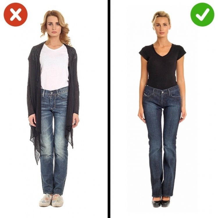 Как одеваться, чтобы выглядеть стройнее? 12 советов