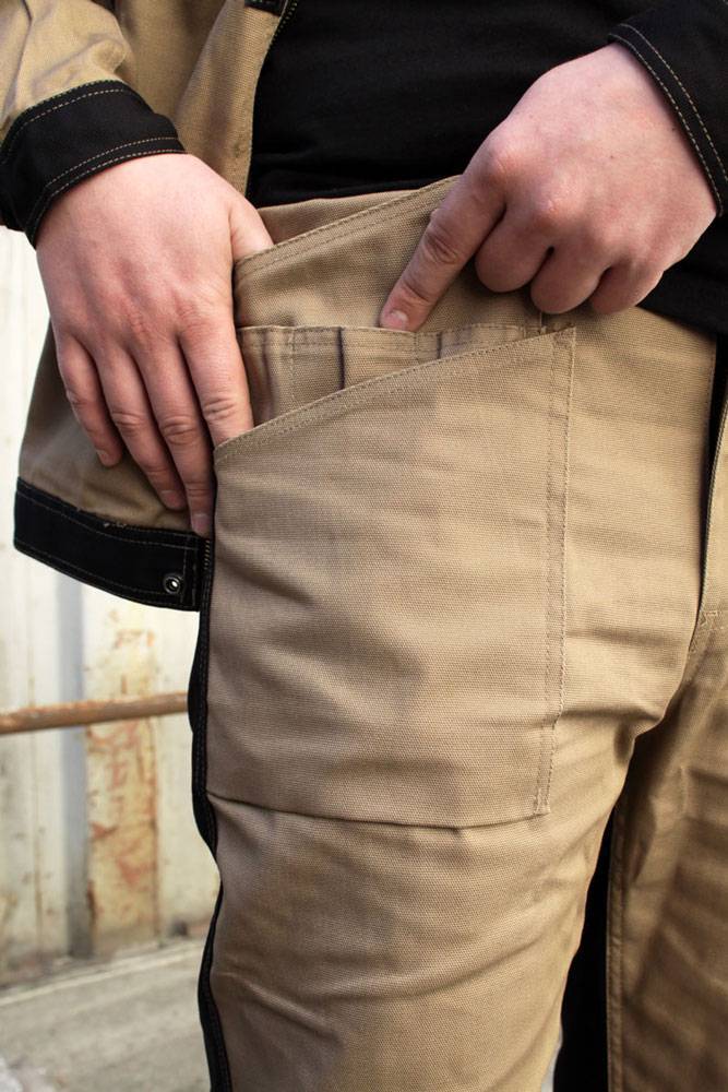 Как сшить боковой карман на мужских брюках