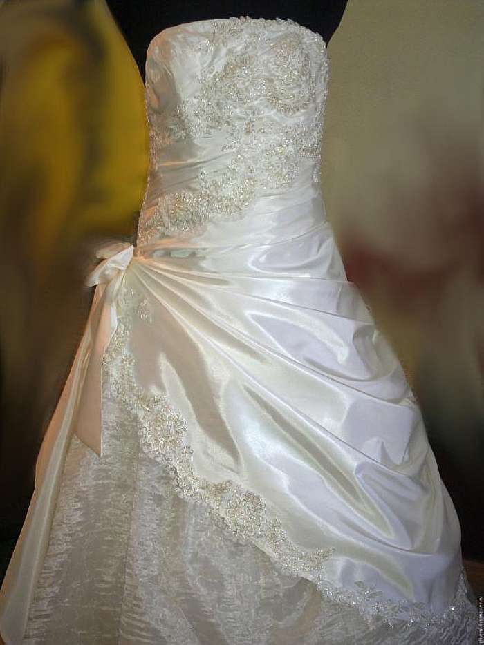 Свадебное платье сшитое своими руками