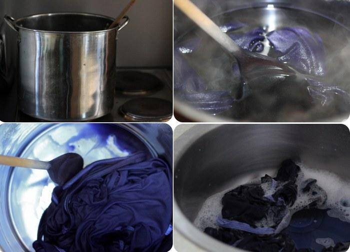 Как покрасить ткань в черный цвет: 12 шагов