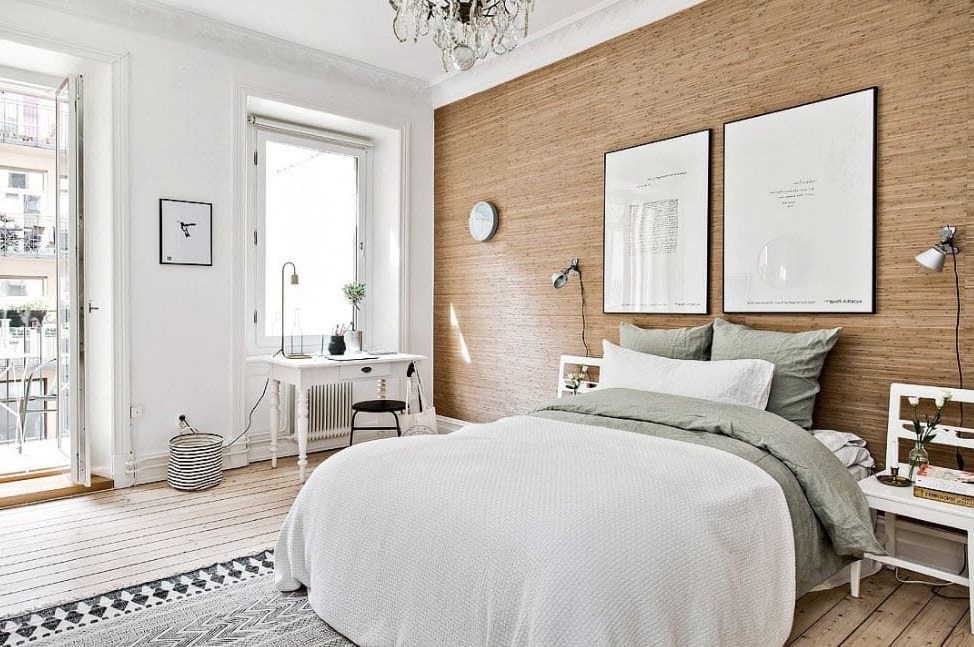 Спальня в скандинавском стиле - 150 фото современных идей дизайна в спальне
