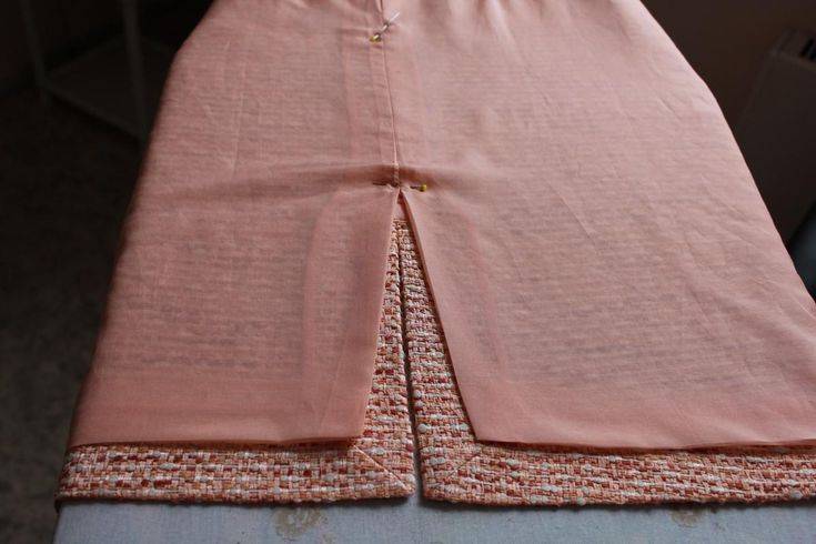 Как пришить пояс к юбке или брюкам