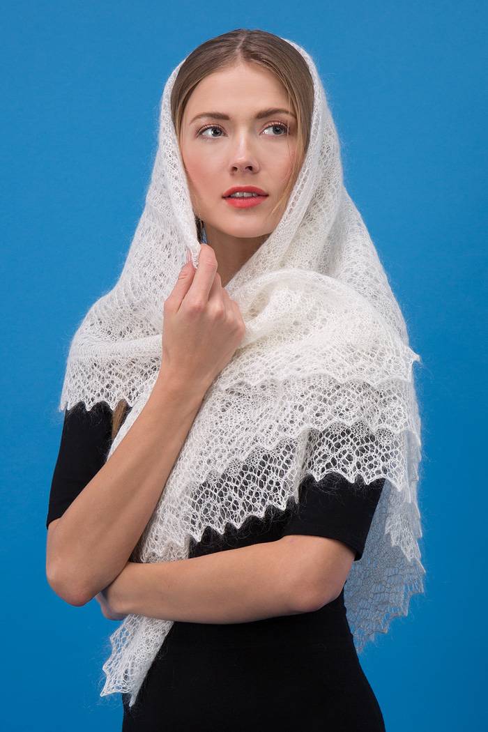 10 отличий оренбургских платков от всех остальных  |  оренбургский пуховый платок | блог о вязании