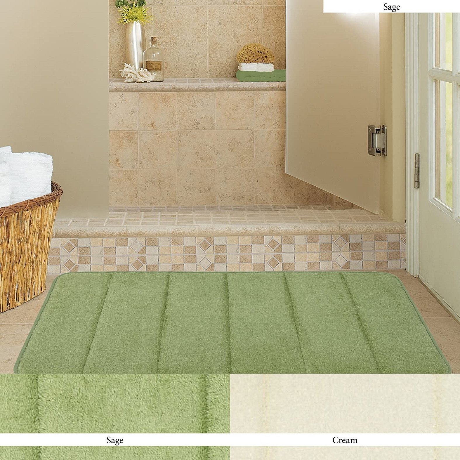 Влагопоглощающие ковры добавят комфорта прихожей и ванне