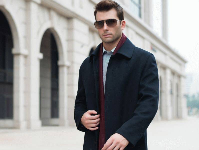 С чем носить пальто мужчине: головные уборы, шарфы и идеи стильных образов