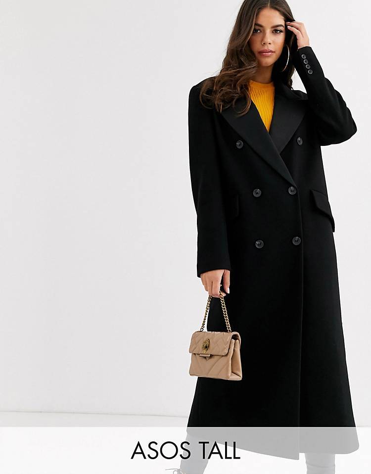 Черное пальто: с чем носить базовую вещь женского гардероба? про одежду - популярный интернет-журнал