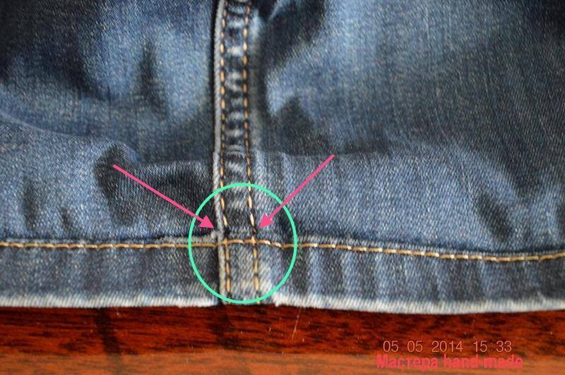 Как подшить джинсы с сохранением фабричного шва пошаговая инструкция фото видео