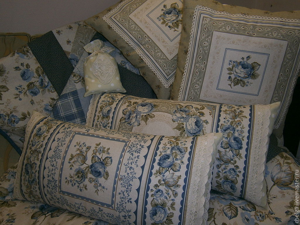 Декоративные подушки в стиле прованс: уют и гостеприимство | текстильпрофи - полезные материалы о домашнем текстиле