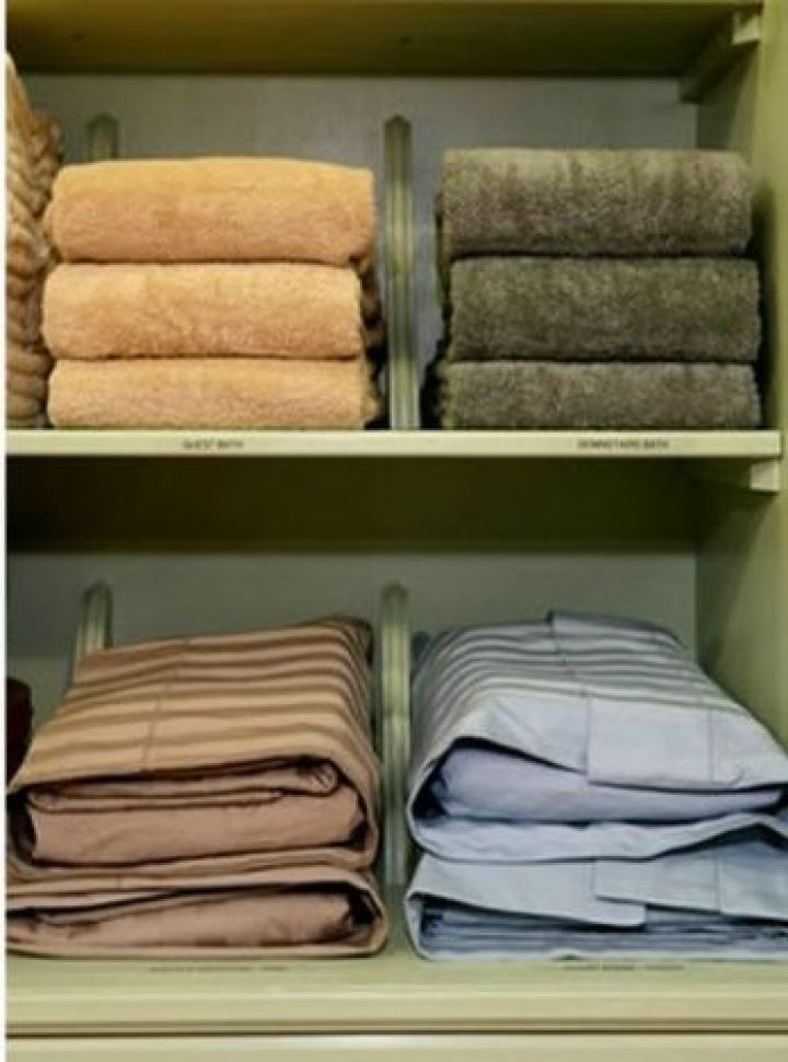 Компактное хранение постельного белья в шкафу: правила, хитрости и лайфхаки