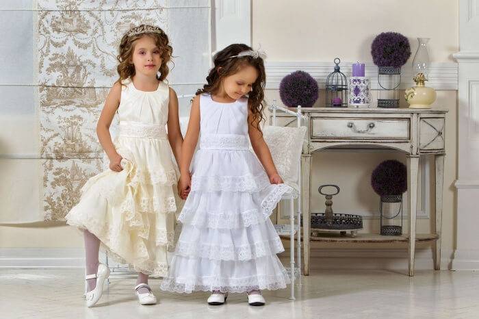 Фасоны детских платьев: как одеть ребёнка модно и удобно