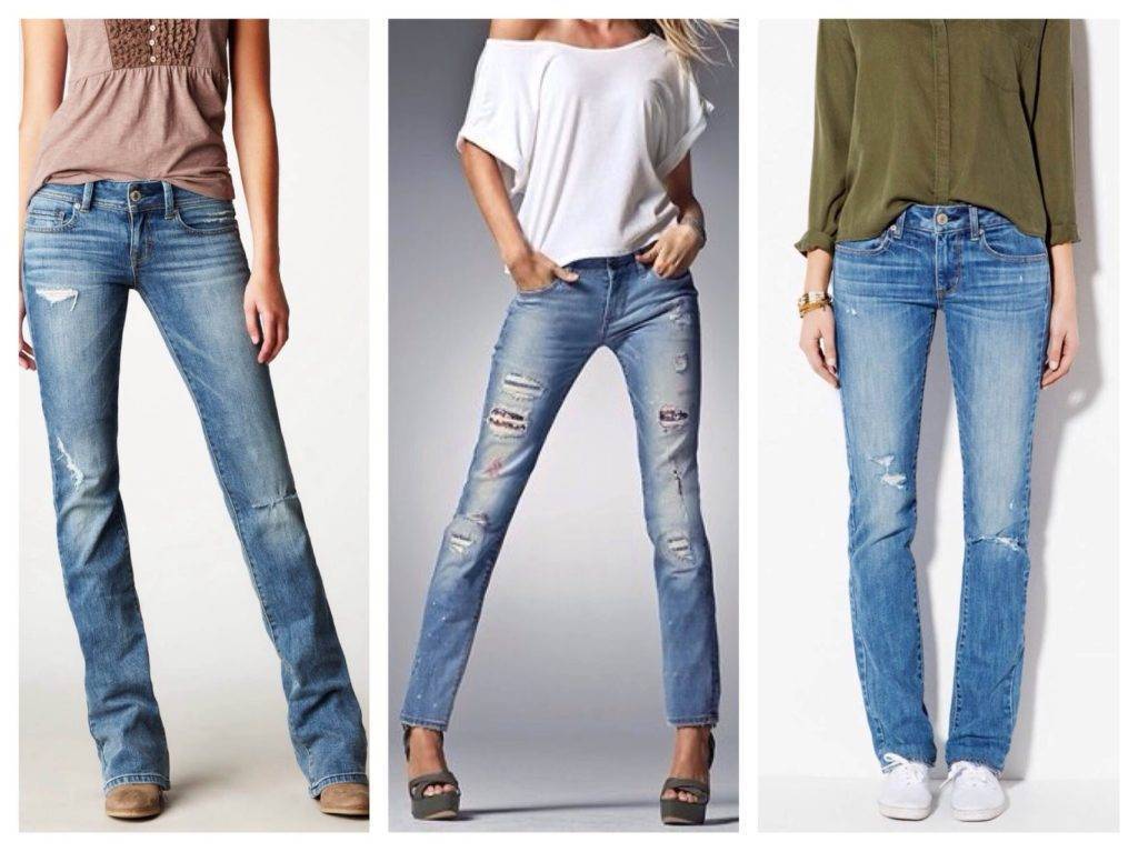 Какой длины должны быть джинсы