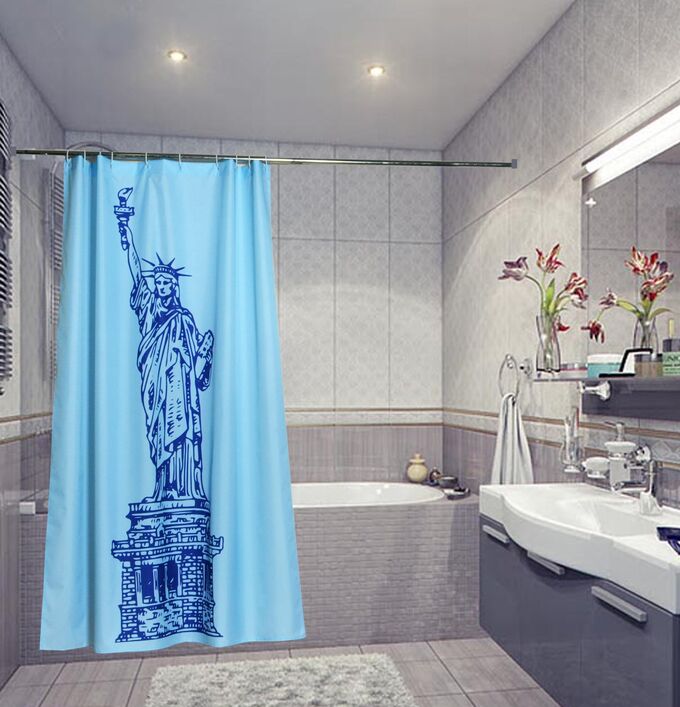 Лучшие шторы для ванной комнаты на 2023 год