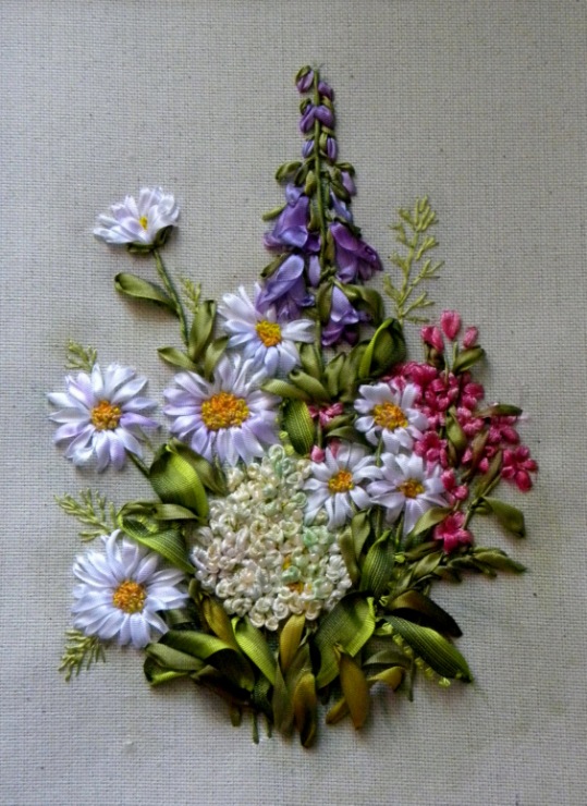 Цветы из лент своими руками для начинающих (102 фото): пошаговый мастер-класс создания букета