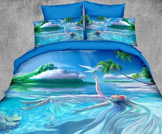 Постельное белье 3d с объемным рисунком - секрет красивой спальни