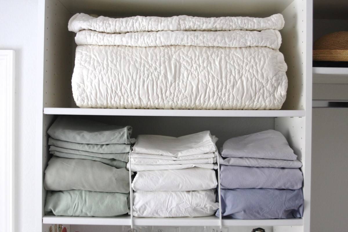 Где и как хранить постельное белье (в квартире, шкафу, метод конмари)