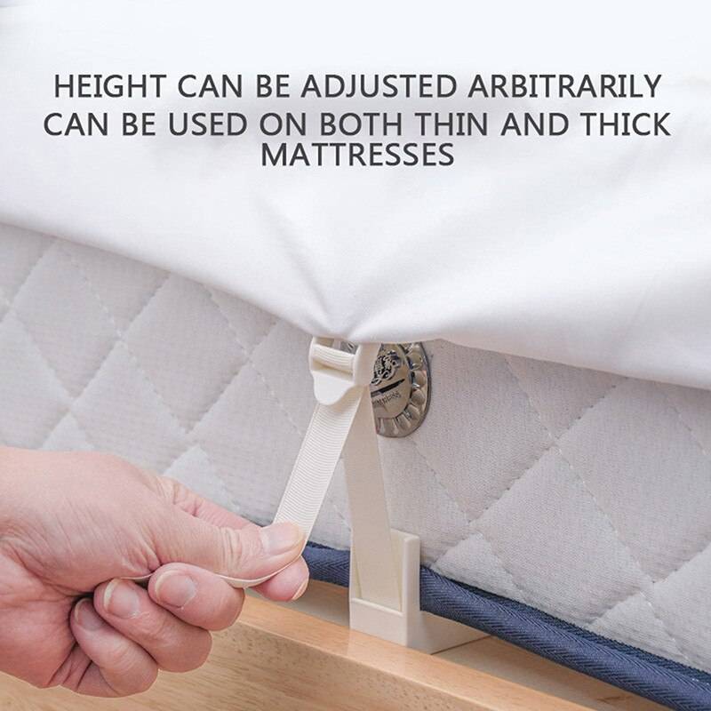 Как закрепить простынь на матрасе, диване или кровати, чтобы не скользила: простые способы