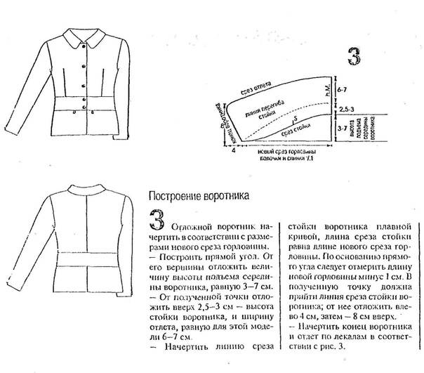 Выкройка блузка с рукавами реглан