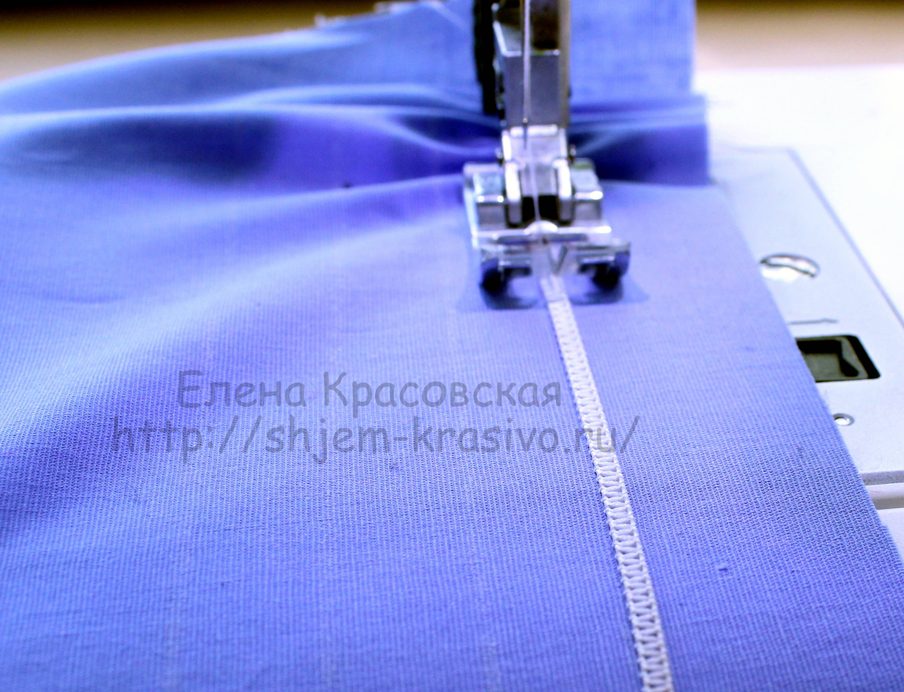 Нитка-резинка | как шить резиновой ниткой на швейной машинке