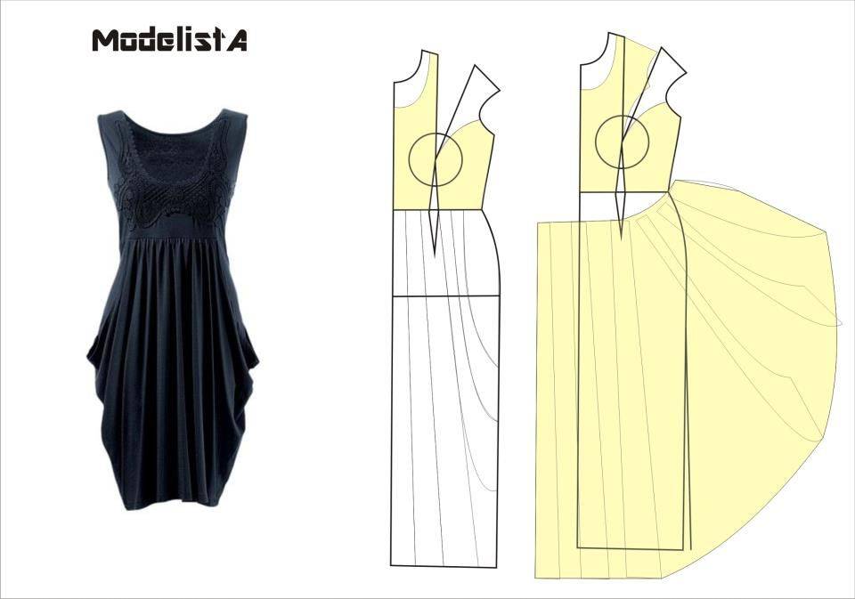 Стройнящее платье для фигуры «яблоко»: удачные фасоны, цвета и материалы