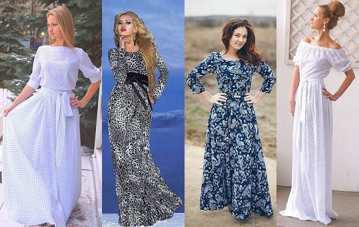 Длинные вечерние платья в пол и с длинными рукавами: фото образов | модные новинки сезона