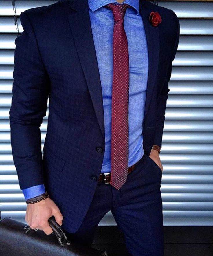 Основные правила ношения мужского галстука
