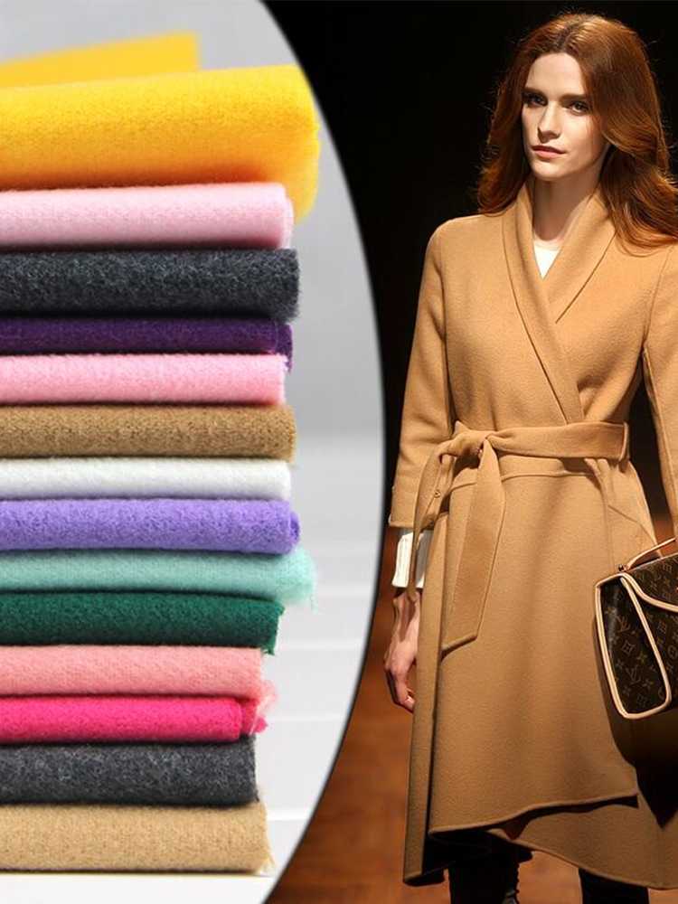 Ткань для пальто: название, из чего шьют, состав шерстяного материала и виды