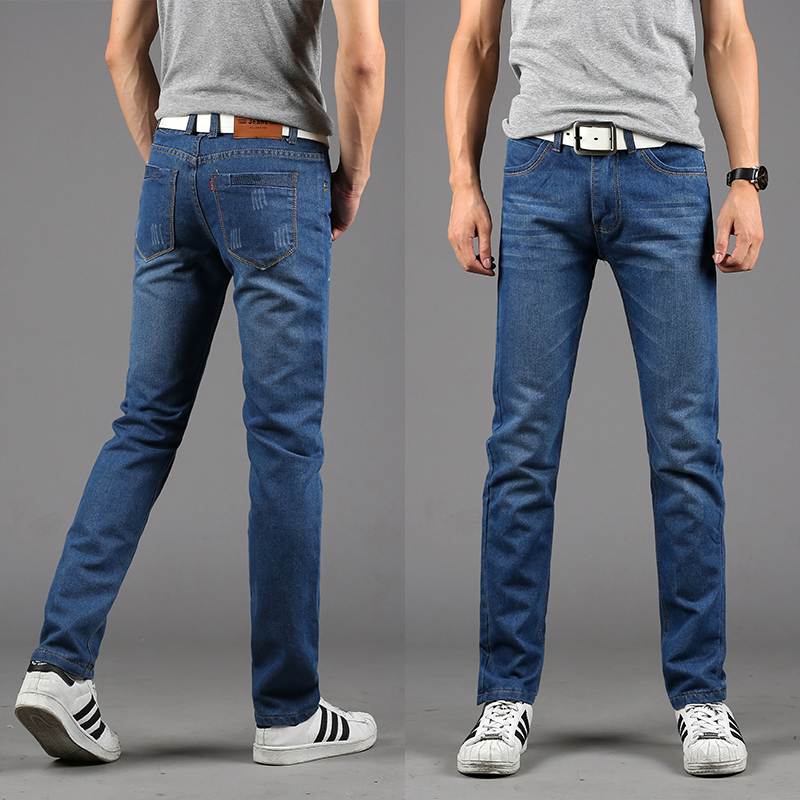 Правильная длина джинсов у мужчин