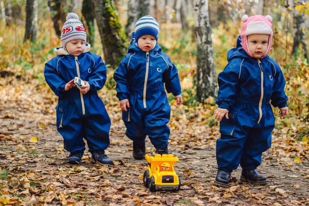 Как выбрать материал детской куртки на осень