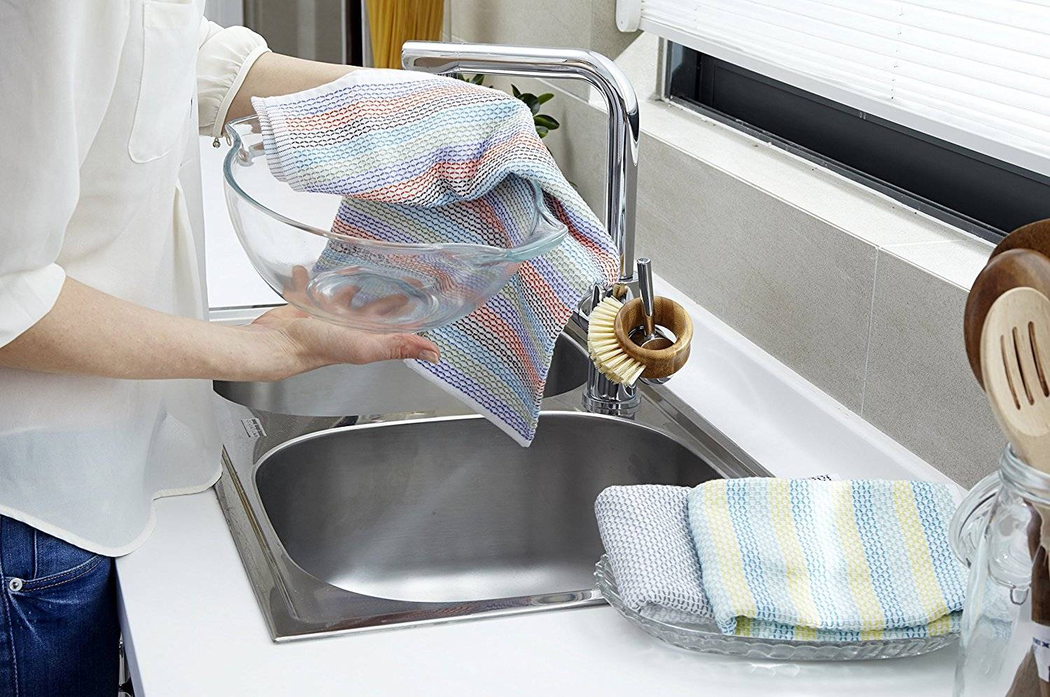 17 эффективных способов, как отстирать кухонные полотенца в домашних условиях