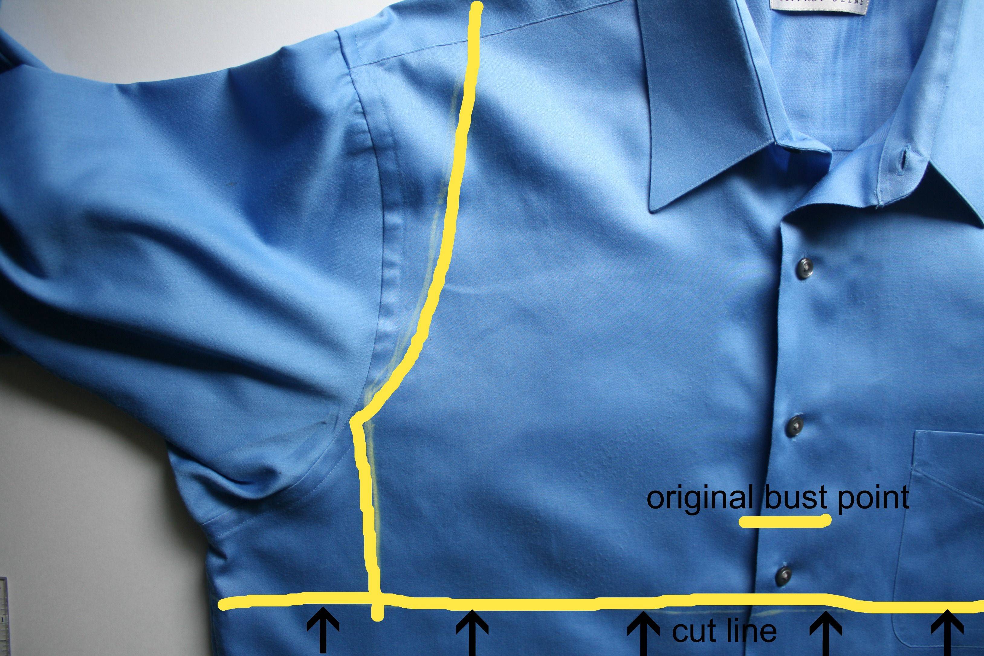 Как просто ушить большую рубашку: очень простой и удобный способ