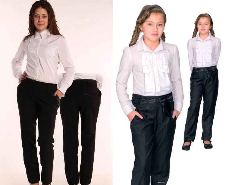 Модные школьные брюки: 70 стильных фото-идей для мальчиков и девочек