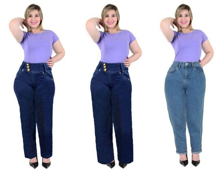Джинсы для полных женщин (81 фото), обзор джинсовых моделей больших размеров
