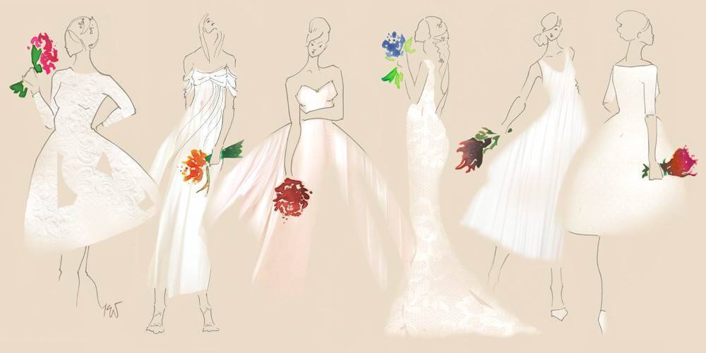 Как правильно выбрать свадебное платье по типу фигуры — советы невесте