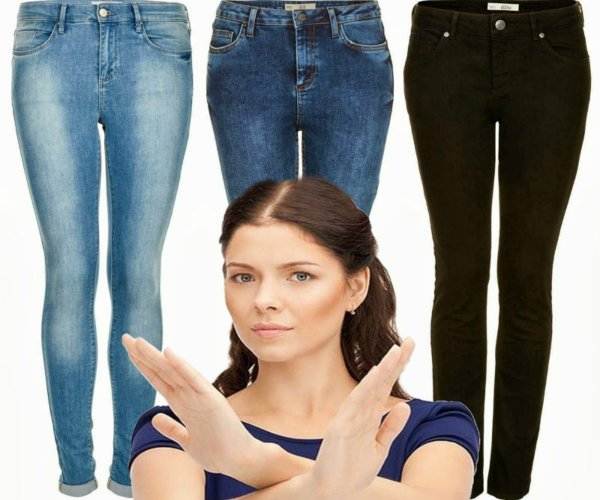Все виды джинсов, список с фото