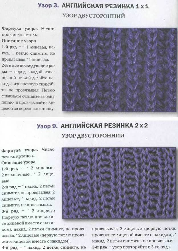 Снуд двухцветной английской резинкой (бриошь) - вязание - страна мам