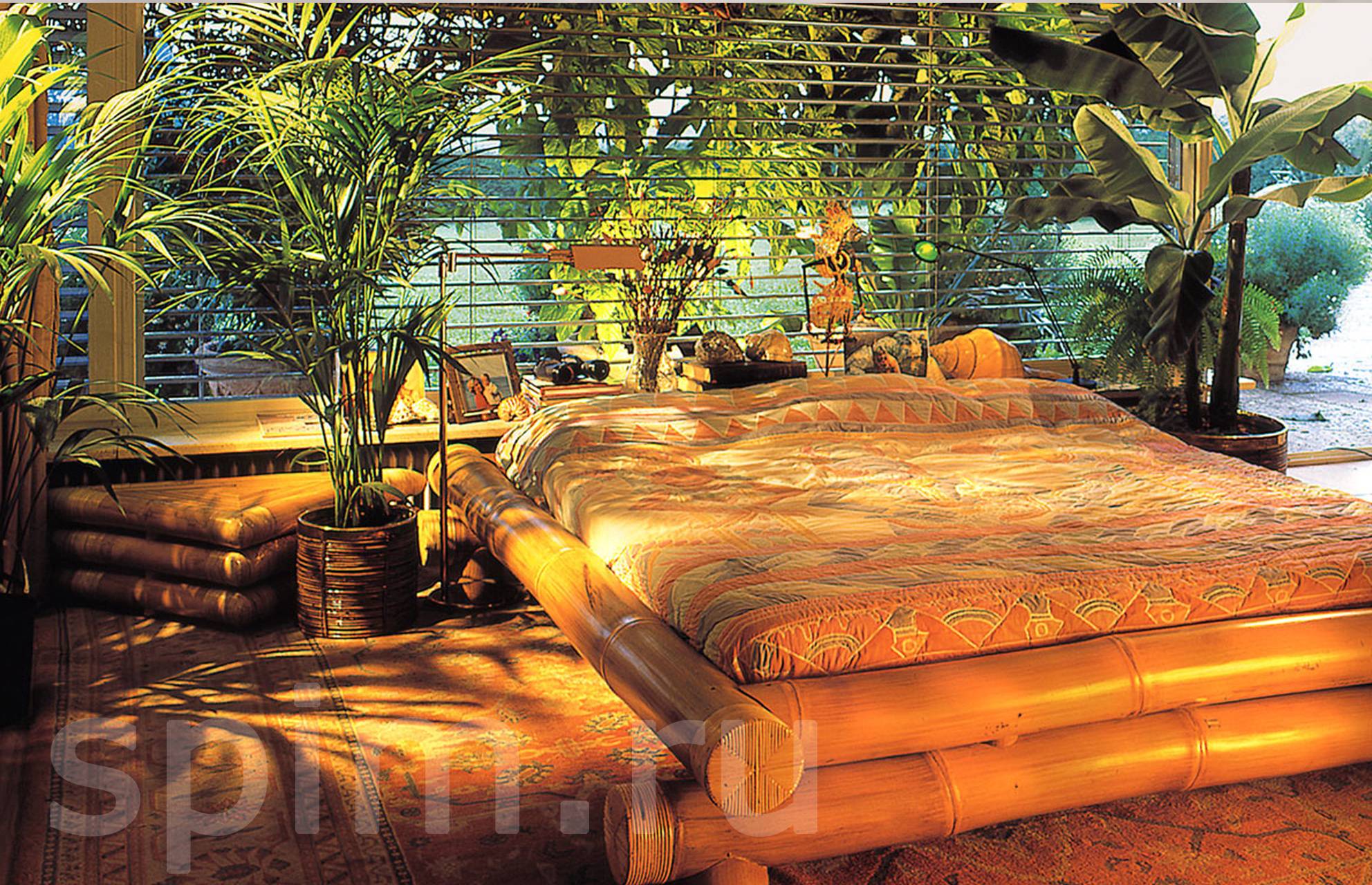 Кровати из бамбука: заряд энергии на целый день