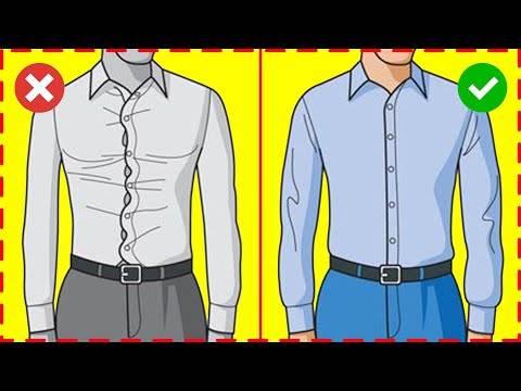 Как подобрать рубашку по размеру