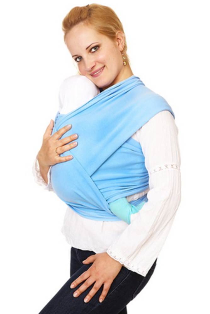 Слинг-шарф для новорожденнных: как выбрать, завязать и сшить дома