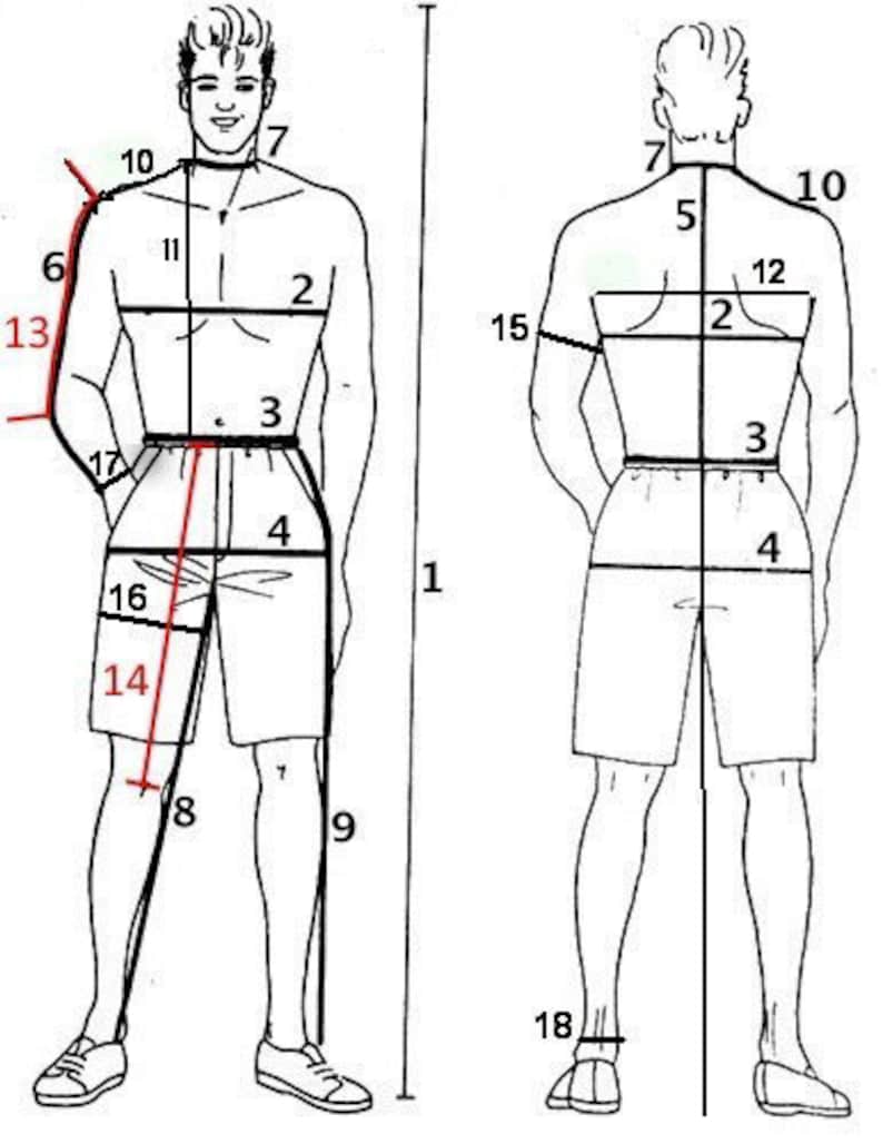 Размеры мужских штанов и брюк: калькулятор подбора, таблицы