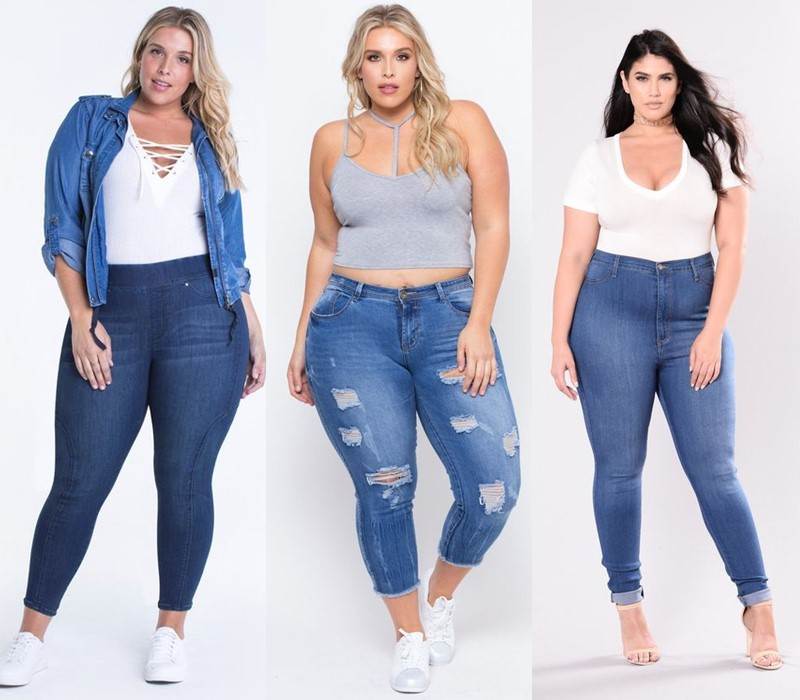 Как выбрать лучшие удобные джинсы для полных женщин?