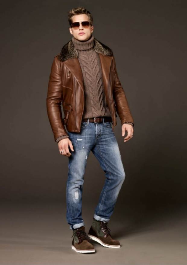 Правильный выбор кожаной куртки на зиму: выбираем кожу, длину, размер