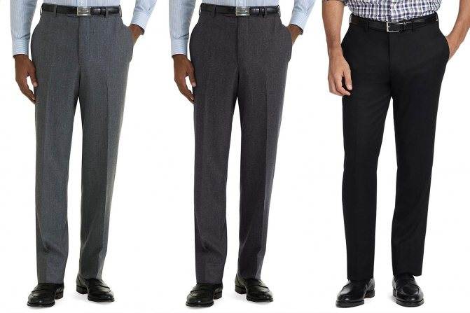 Таблица размеров мужских штанов
