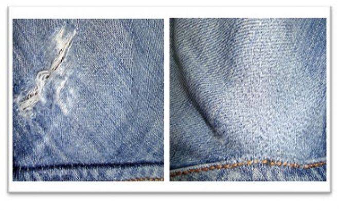 Как зашить штаны между ног – причины порчи брюк и методы ремонта