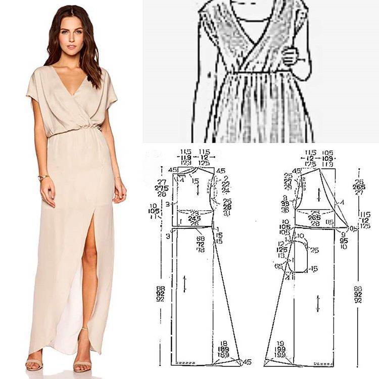 Платье расклешенное от проймы: выкройки, моделирование, раскрой и пошив