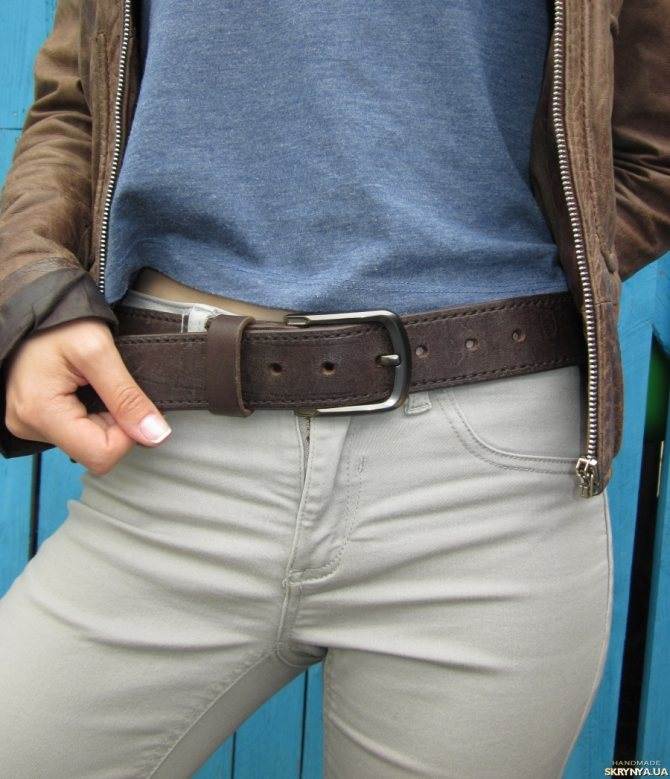 Чтобы джинсы сели: выбираем правильный мужской ремень