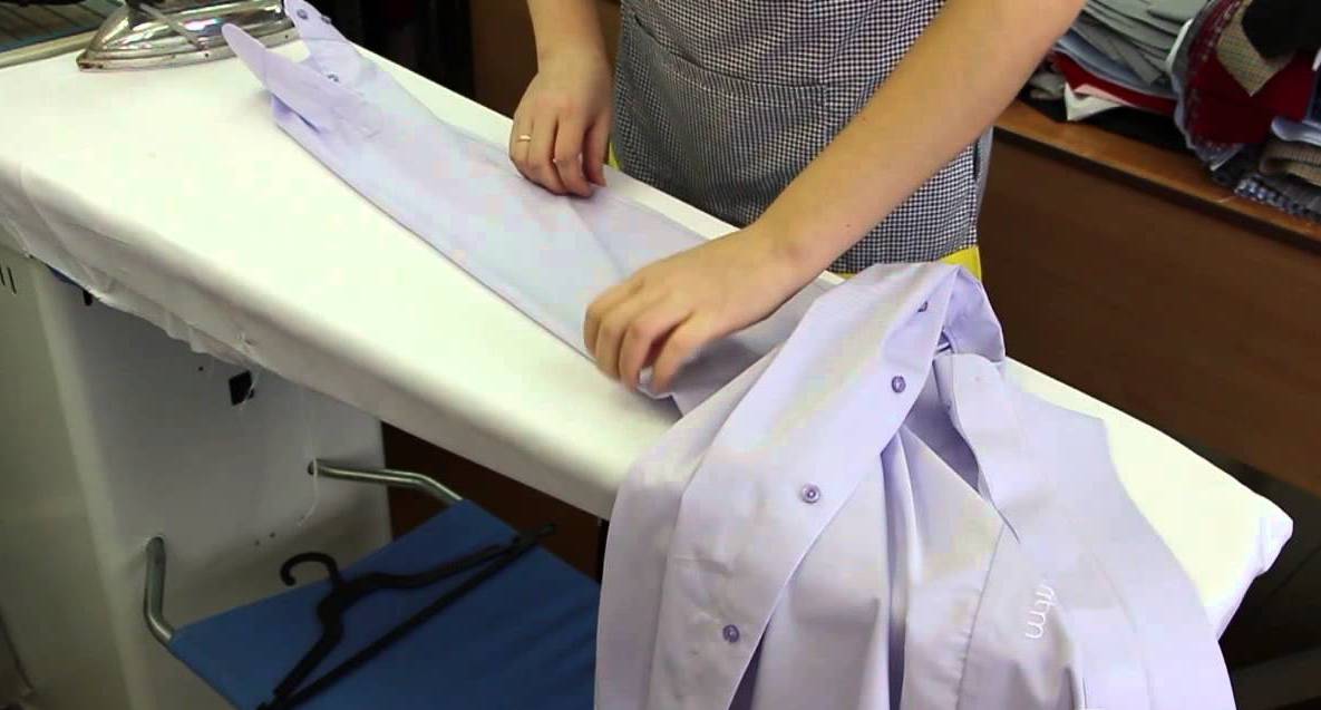 Как правильно гладить рубашку