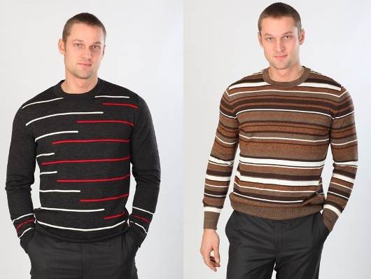 . количество пряжи для мужского свитера