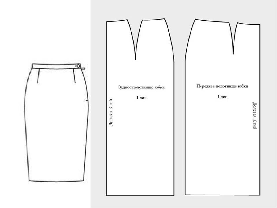 Базовая выкройка юбки на любую фигуру | портной блог