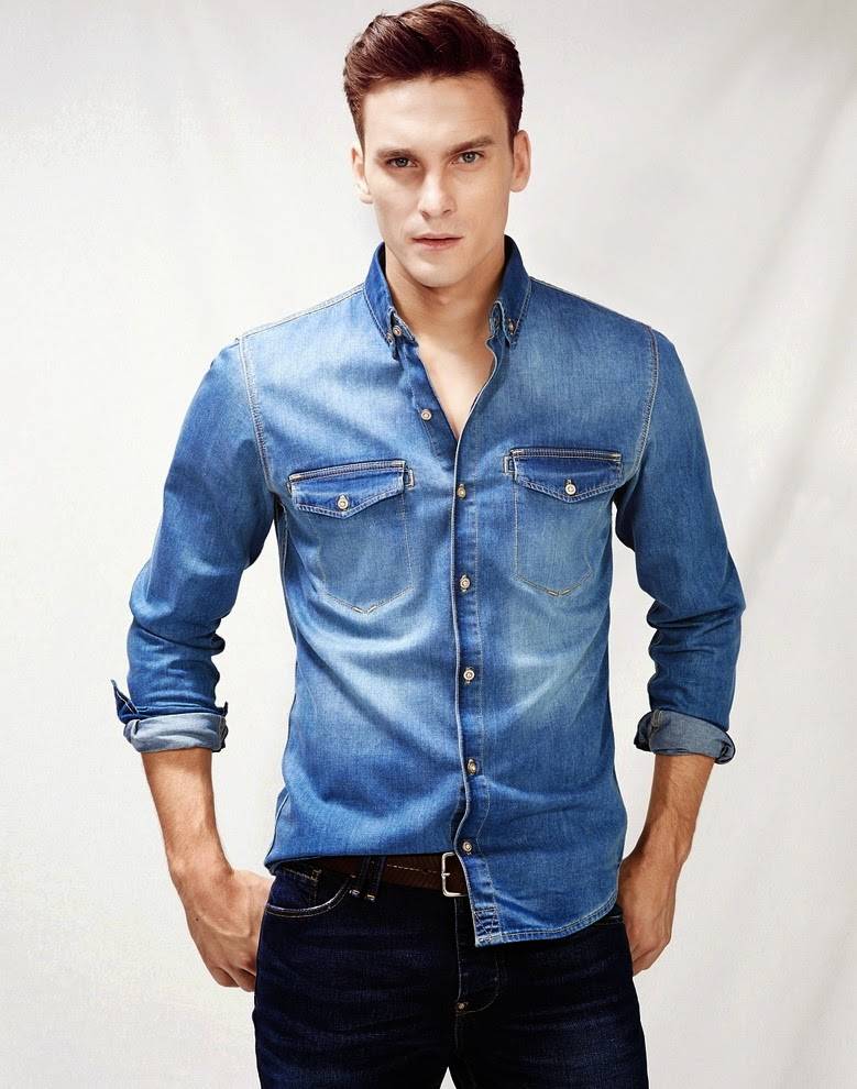 Мужская джинсовая рубашка: особенности выбора | модные новинки сезона