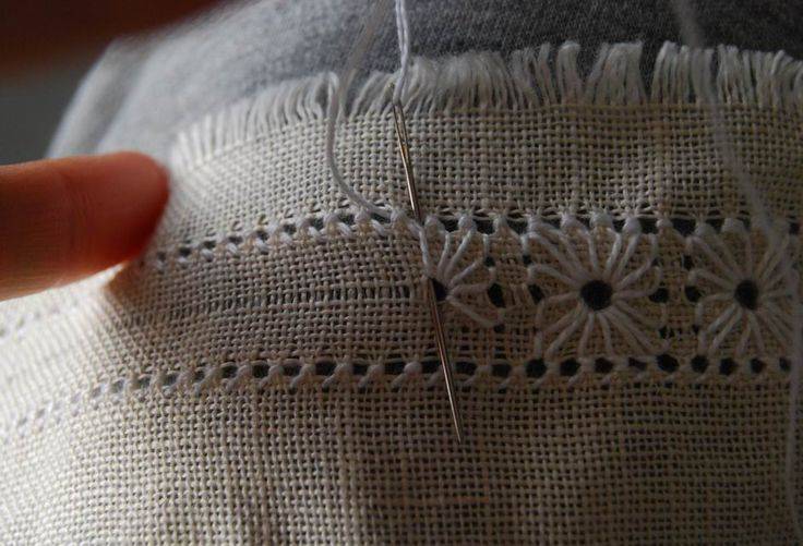 Что такое вышивка мережка и как ей вышивать